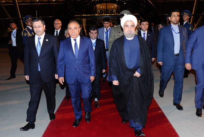Iranian President ends official visit to Azerbaijan