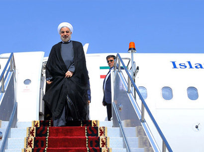 Iranian president arrives in New York