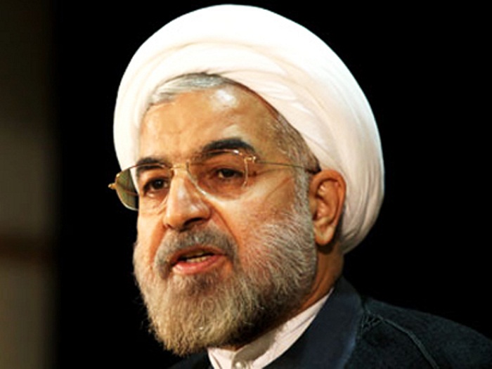 Rouhani says Tehran, Baku determined to strengthen ties
