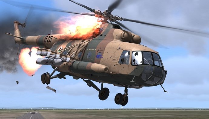 Hərbi helikopter qəzaya uğrayıb  - 10 ölü