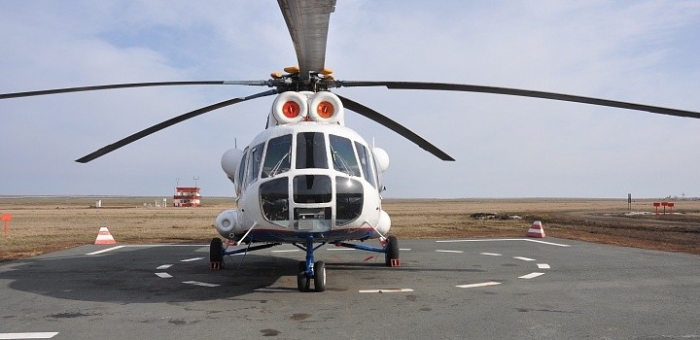 Mi-8 helicopter makes emergency landing on Azerbaijan’s Chilov Island