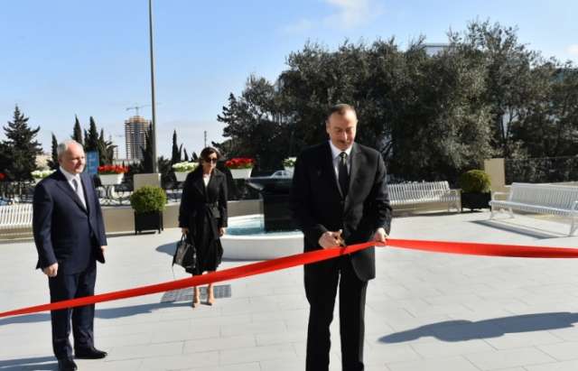 Präsident Ilham Aliyev weiht neues Herzzentrum in Baku ein