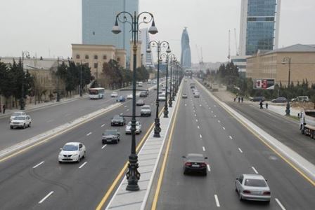 Heydər Əliyev prospektində bir yol təmir olundu