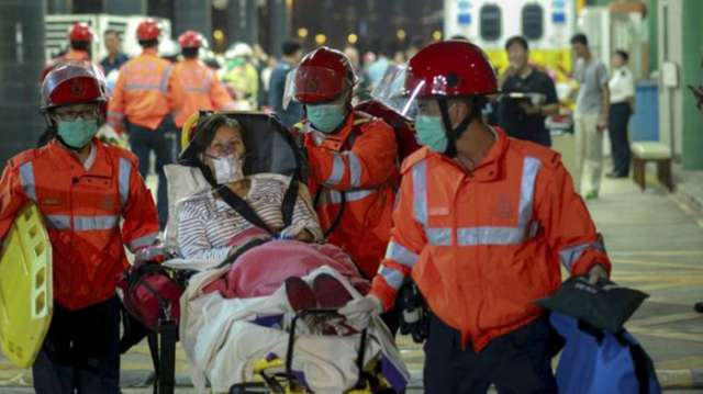 Hong Kong ferry incident leave scores injured