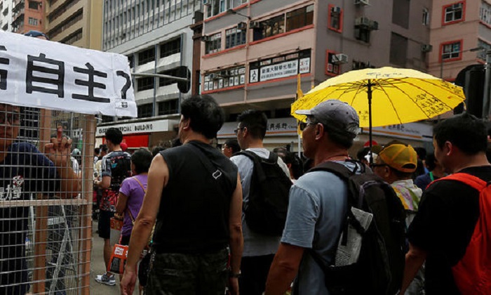 Hongkong: Polizei verhinderte Proteste