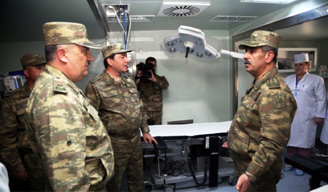 Zakir Həsənov səhra hospitalında - FOTOLAR