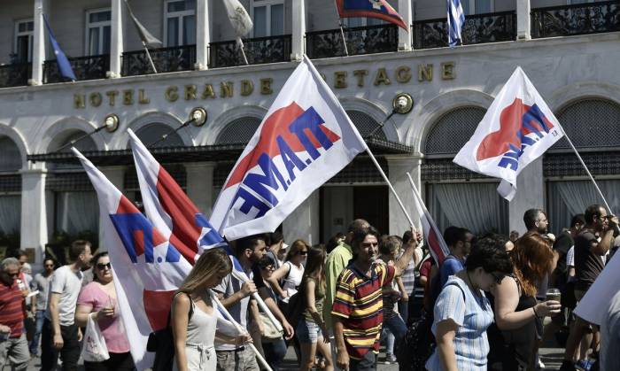 Griechenlands Hotelmitarbeiter streiken mitten in Sommersaison