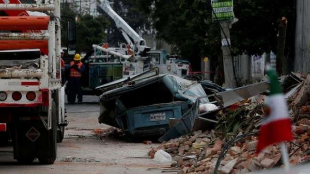 ارتفاع جديد بعدد ضحايا زلزال المكسيك