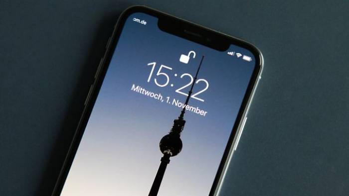 Das iPhone X erstarrt im Kälteschock