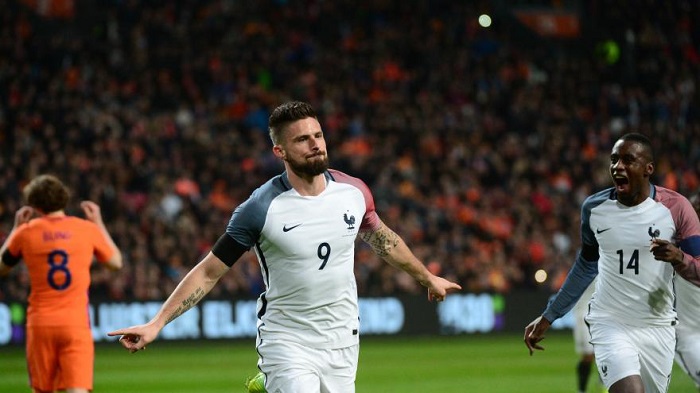 Match amical: la France bat les Pays-Bas 3-2