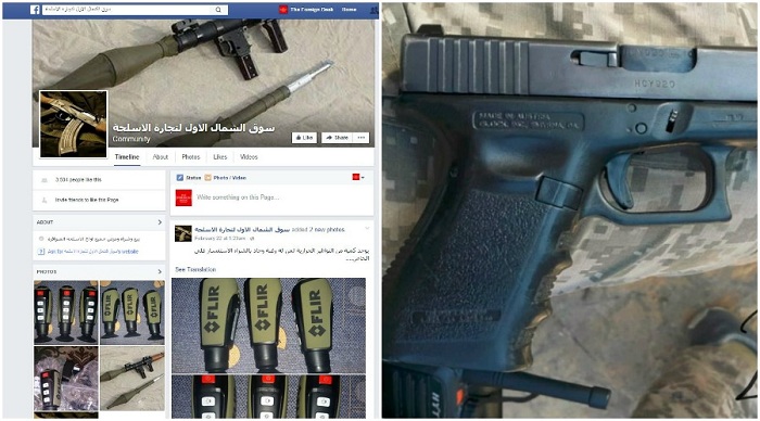 Dschihadisten verkaufen über Facebook von CIA gelieferte Waffen