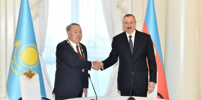 Nazarbayev felicitó a Ilham Aliyev