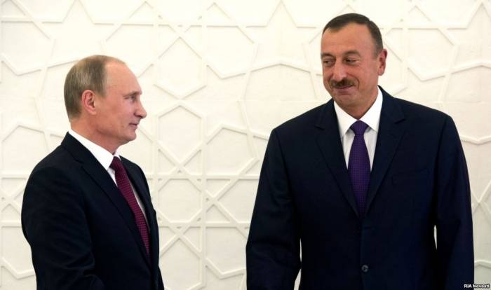 Putin und Ilham Aliyev treffen sich in Sotschi