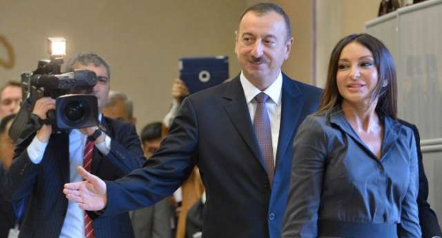 President Aliyev, first lady Mehriban Aliyeva met with Bulgarian President and his spouse
