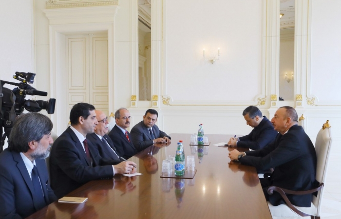 Ilham Aliyev met with delegation led by Turkish Minister of Culture and Tourism
