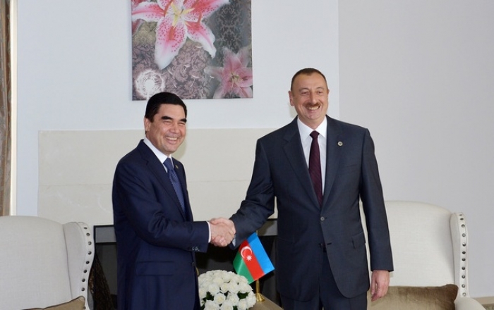 Azerbaijani president congratulates Turkmen counterpart