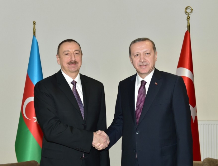 Turkish President Recep Tayyip Erdogan phoned President Ilham Aliyev
