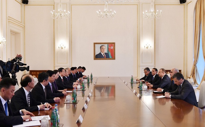 President Aliyev receives Senior Vice Premier of State Council of China