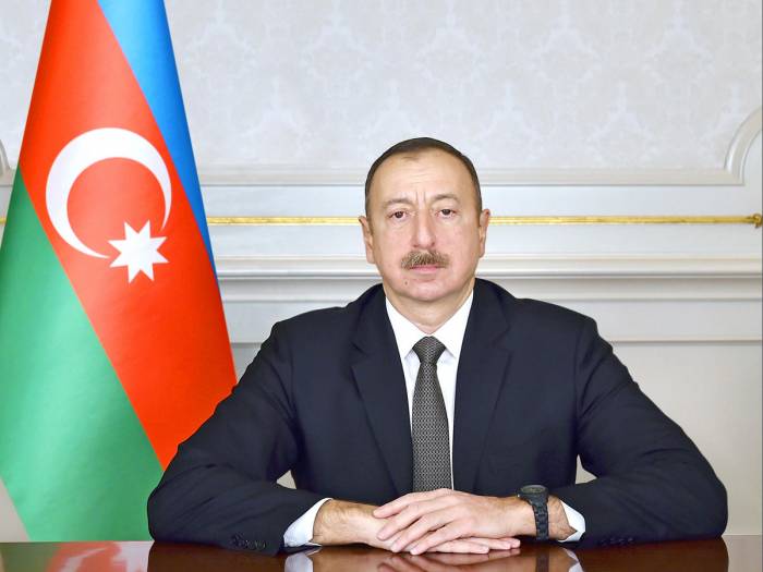 Le président azerbaïdjanais a envoyé une lettre de félicitation à son homologue chinois