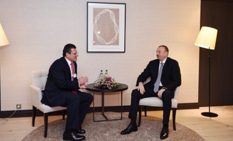 Azerbaijani President meets Vice-President of European Commission