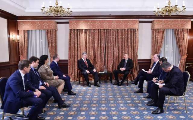 President Aliyev meets with Ukrainian counterpart