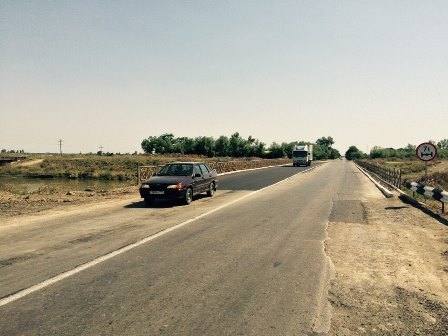 Qəzalı körpü təmir edilib