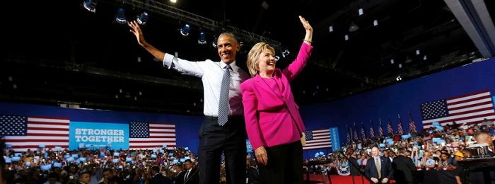 US-Wahlkampf: Das FBI stört die Obama-Hillary-Party