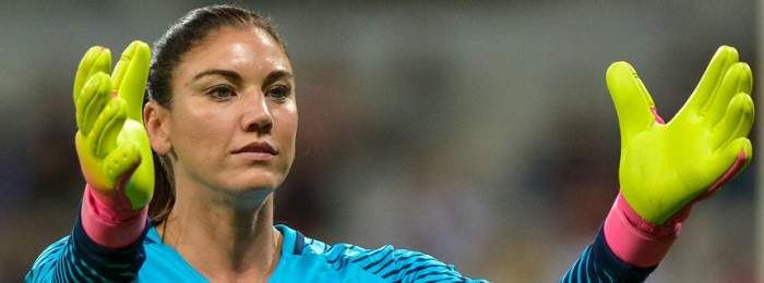 Hope Solo wegen Zika-Tweet ausgebuht