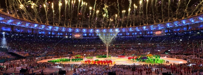 Olympia-Abschluss: Rio verabschiedet sich mit einer Regenparty