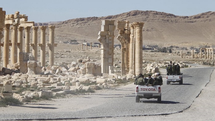 IS marschiert wieder in Palmyra ein