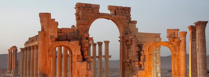 Historisches Palmyra in Syrien