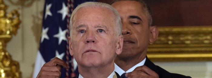 Obama bringt Biden zum Weinen