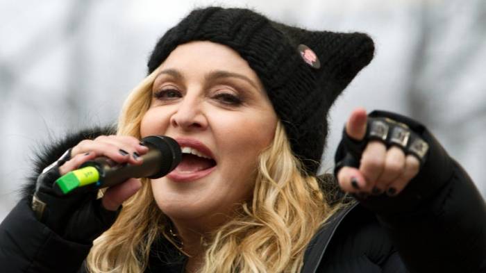 Madonna  gratuliert sich zum Vatertag