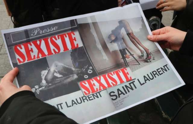 Saint-Laurent muss Plakate in Paris abhängen