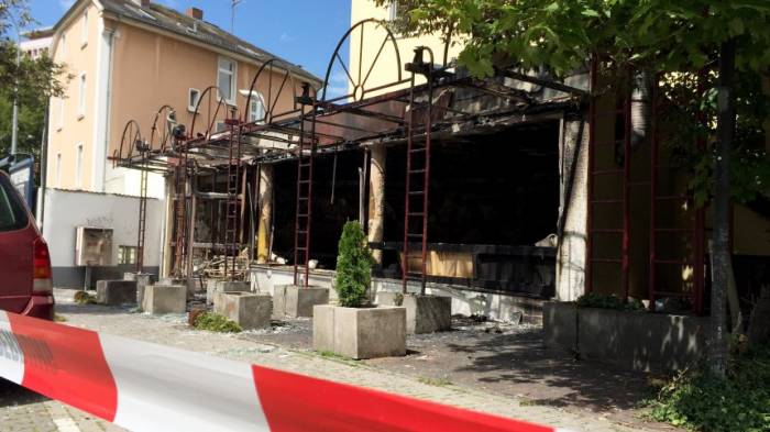 Explosion in Shisha-Bar