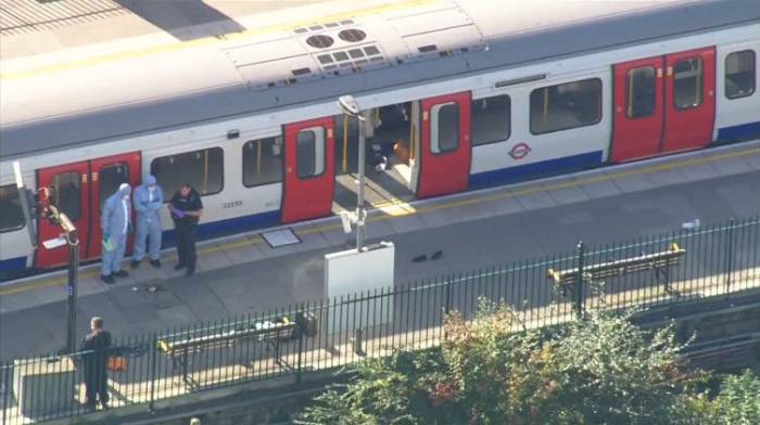 U-Bahn-Attacke in London: Feuerball im Waggon