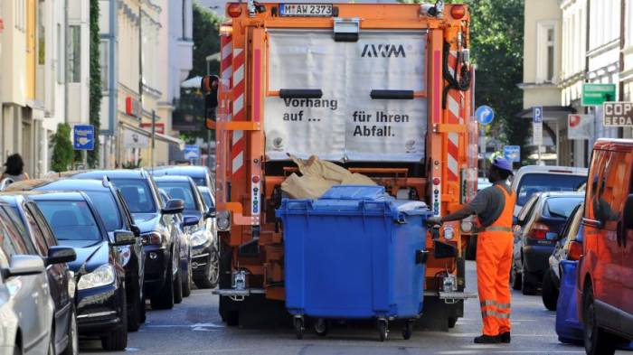 Obdachloser in Müllwagen gekippt
