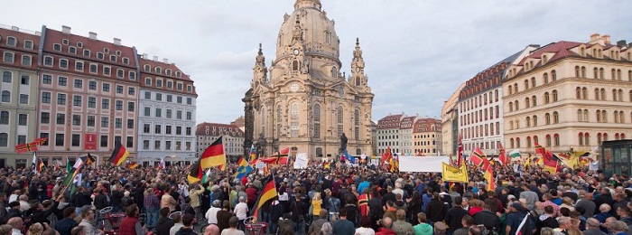 Dresden: Pegida-Demonstranten beschimpften Kinder