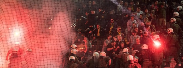 Dortmund-Fans randalieren in Thessaloniki