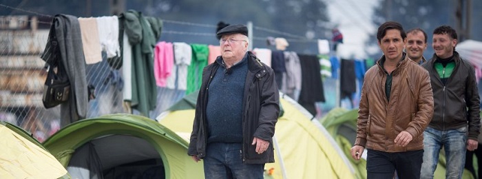 Norbert Blüm hat jetzt ein Zelt in Idomeni