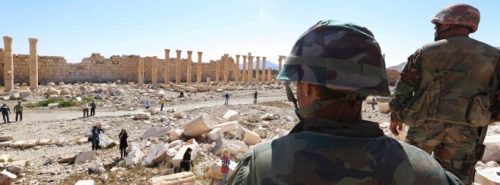 Palmyra: Syrische Armee entdeckt Massengrab