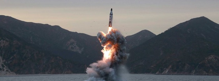 Test in Nordkorea: Fotos zeigen Start einer U-Boot-Rakete