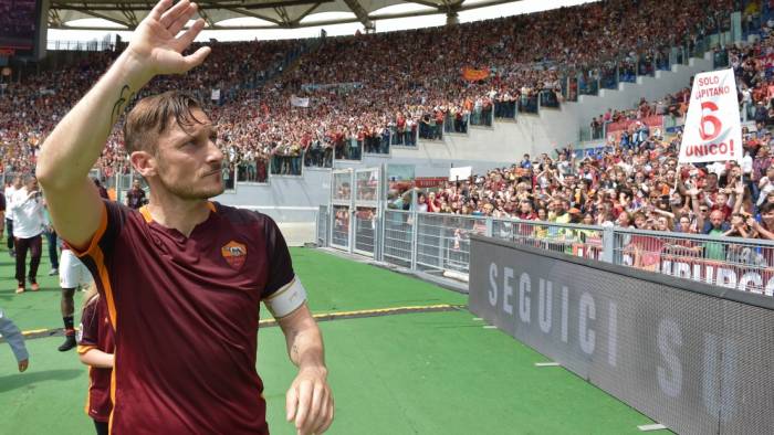 Italie: Francesco Totti désormais dans l'espace