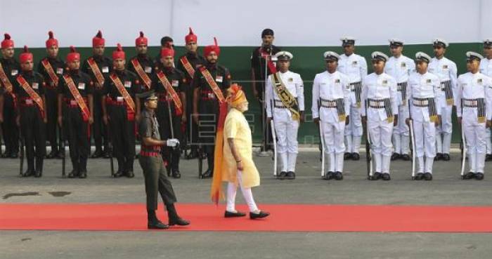 Modi apela a la creación de una "nueva India" en el Día de la Independencia