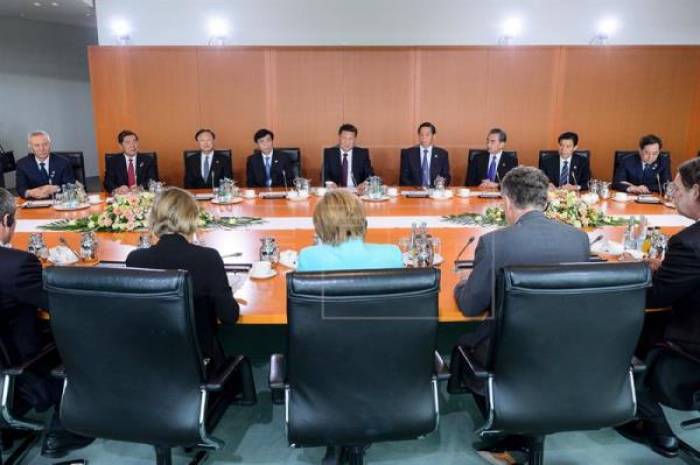 Merkel busca allanar un G20 difícil con reuniones con Trump, Erdogan y Putin