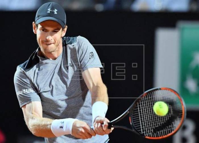 El vigente campeón Murray cae eliminado en Roma; pasan Djokovic y Goffin