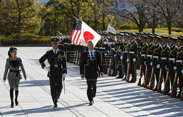 Mattis reafirma la alianza Washington-Tokio para lidiar con Pyongyang y Pekín
