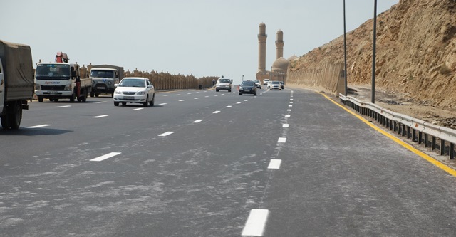 Paytaxtın giriş yolu təmir olundu