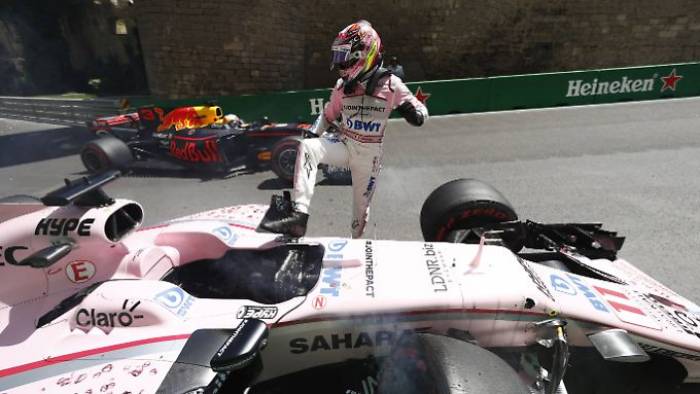 Red Bull dreht auf, Perez crasht hart