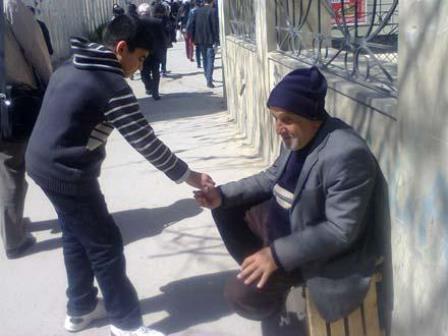 Bakıda dilənçilərə qarşı reyd 